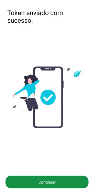 Tela do app Mapipay — alteração da assinatura eletrônica, passo 4