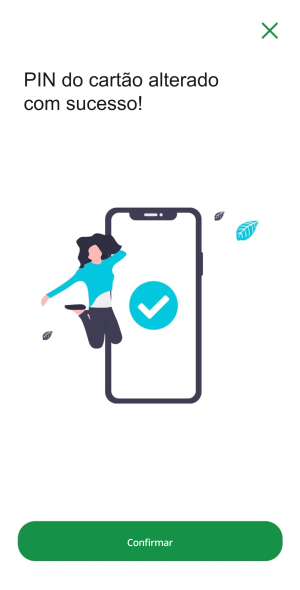 Tela do app Mapipay — inclusão do cartão Mapiflex, passo 8